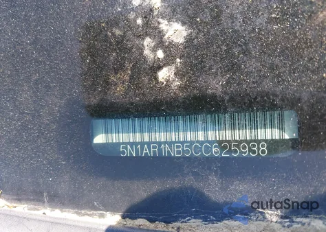 2012 Nissan Pathfinder Silver from USA, damaged, VIN 5N1AR1NB5CC625938